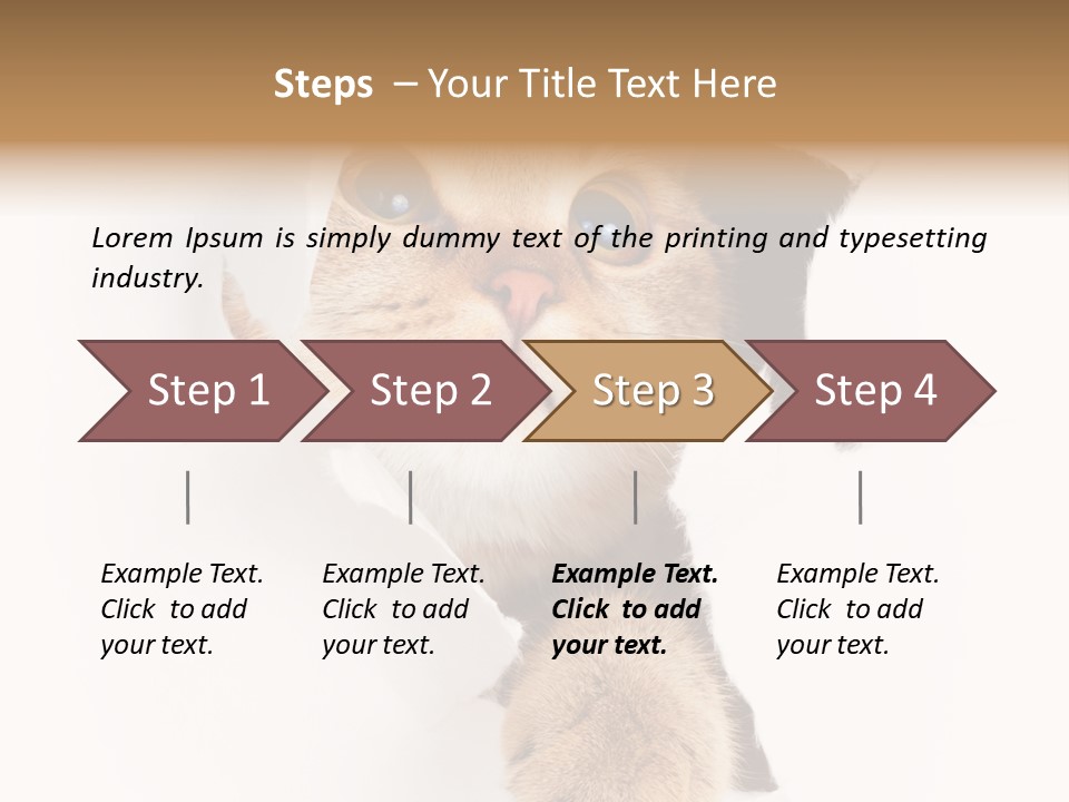 British Tabby Cut PowerPoint Template