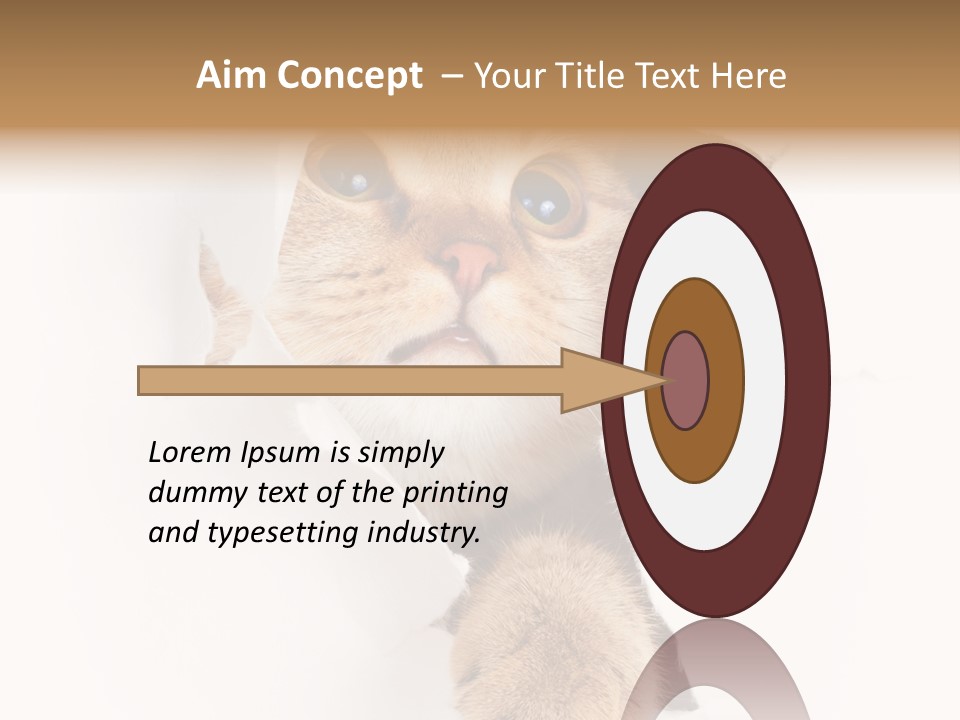 British Tabby Cut PowerPoint Template