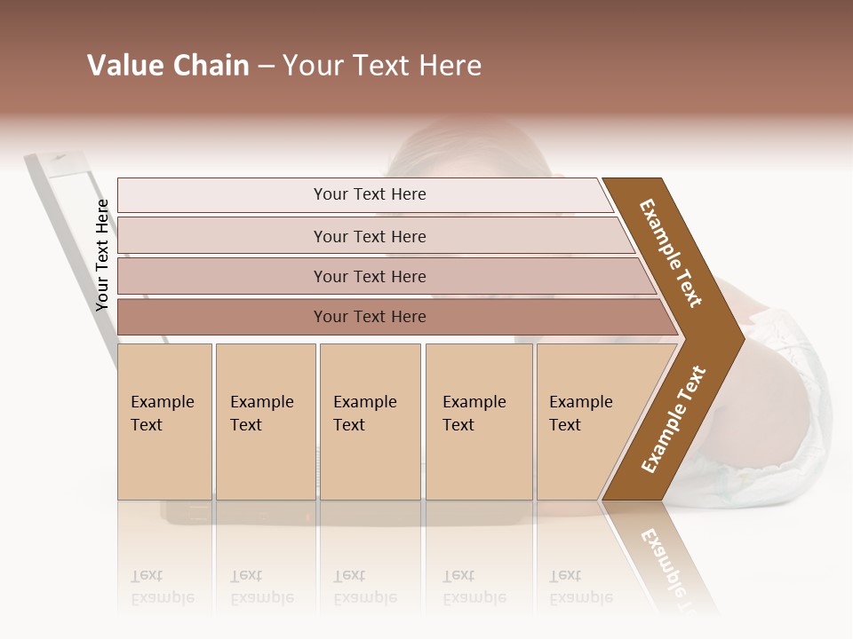 Comnputer Keyboard Human Face Facial Expression PowerPoint Template
