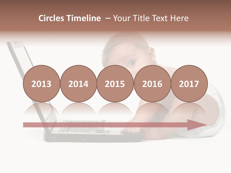 Comnputer Keyboard Human Face Facial Expression PowerPoint Template