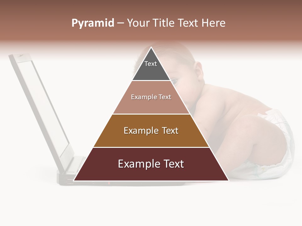 Comnputer Keyboard Human Face Facial Expression PowerPoint Template