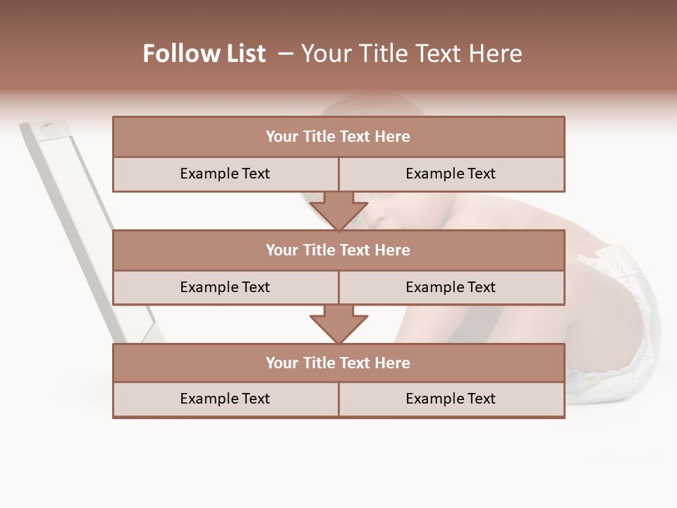Comnputer Keyboard Human Face Facial Expression PowerPoint Template