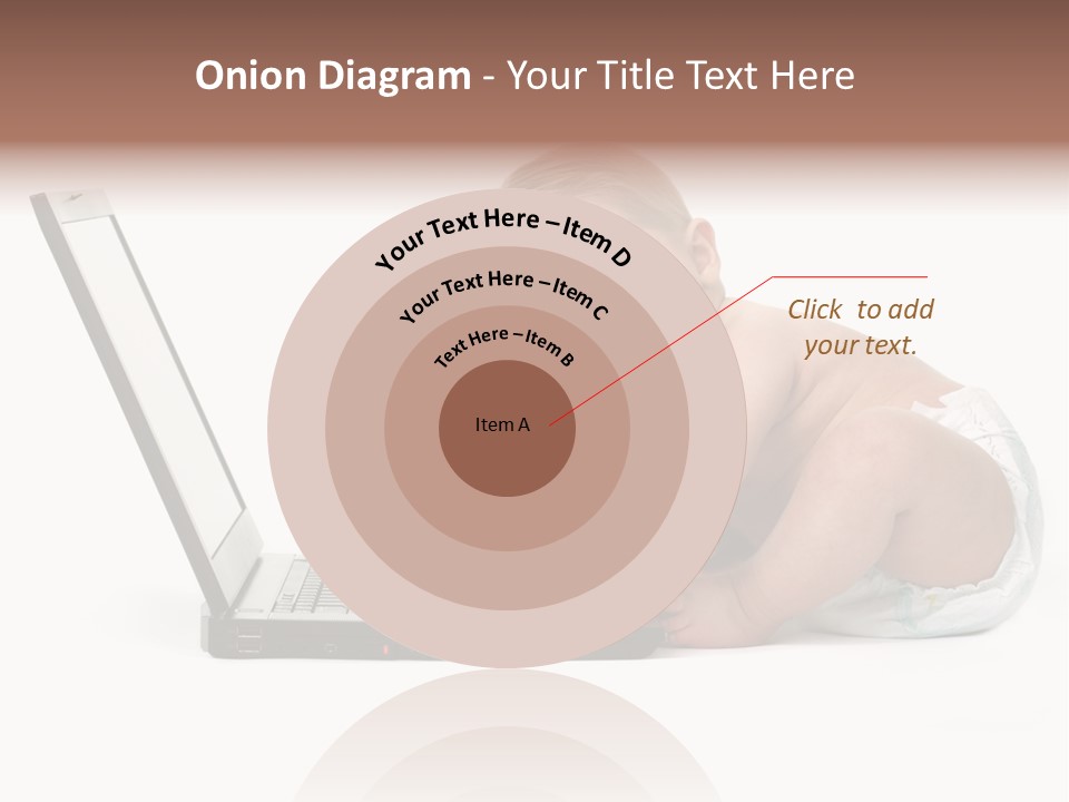 Comnputer Keyboard Human Face Facial Expression PowerPoint Template