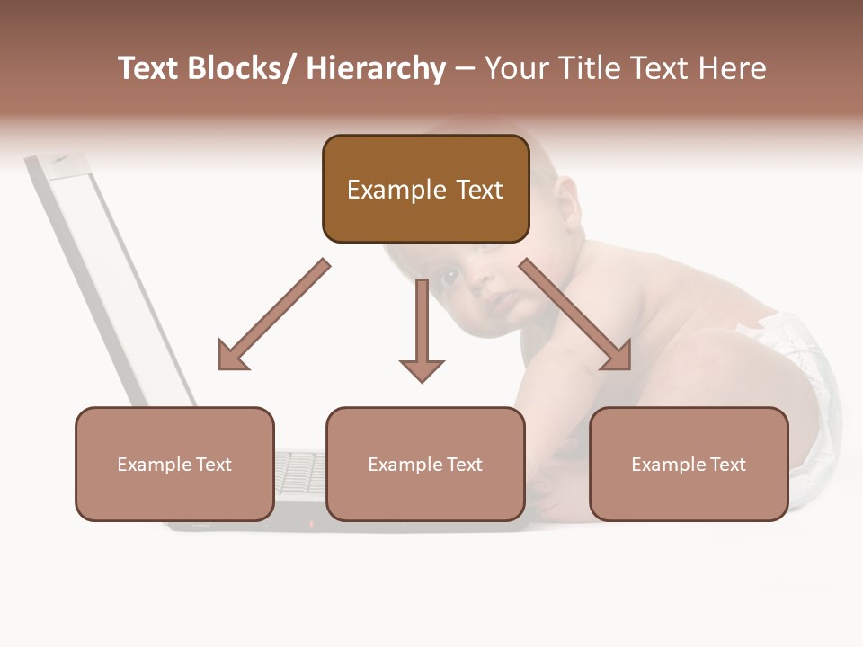 Comnputer Keyboard Human Face Facial Expression PowerPoint Template