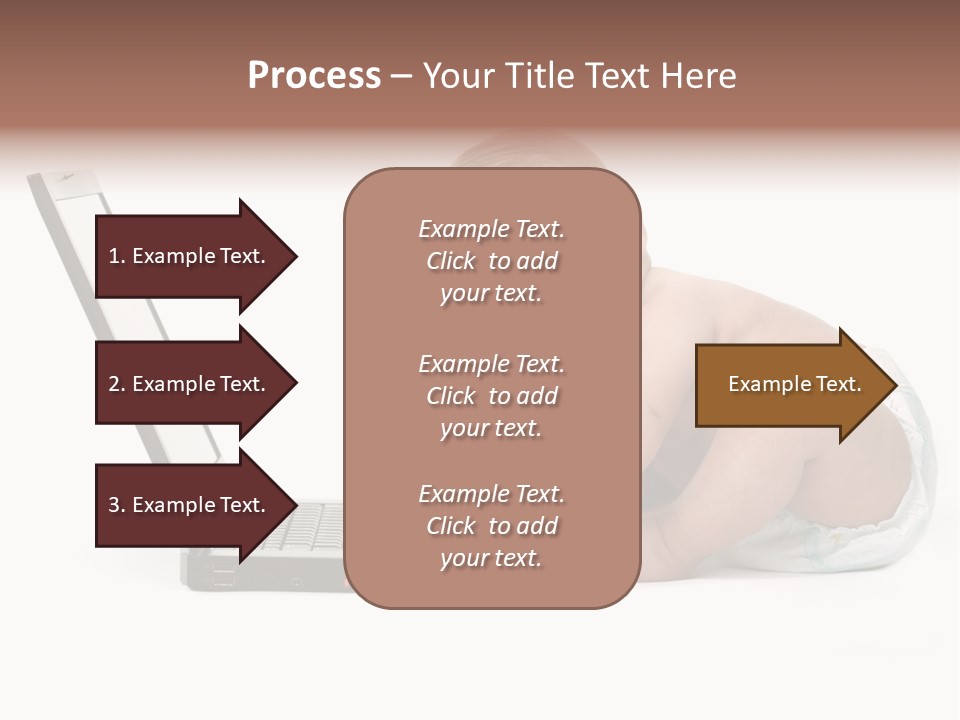 Comnputer Keyboard Human Face Facial Expression PowerPoint Template
