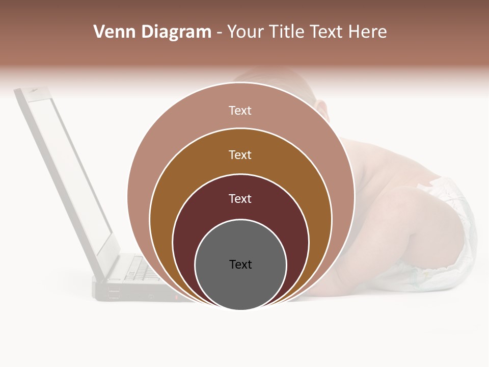 Comnputer Keyboard Human Face Facial Expression PowerPoint Template