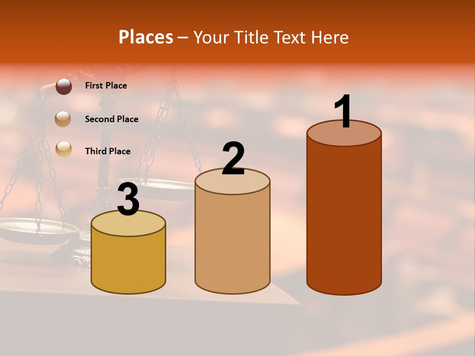 Litigation Law Sentence PowerPoint Template
