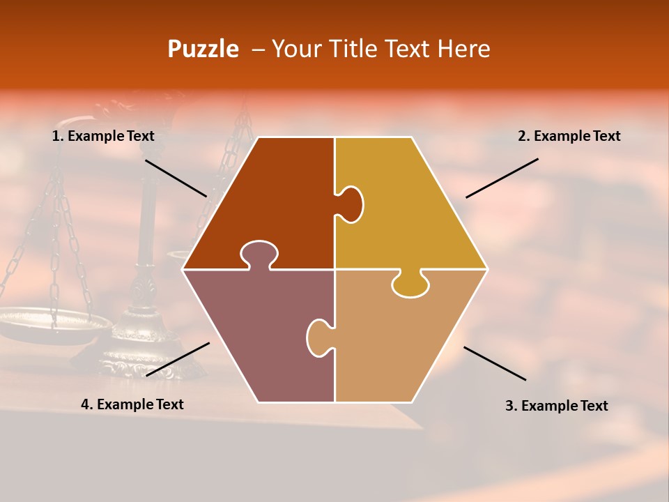 Litigation Law Sentence PowerPoint Template