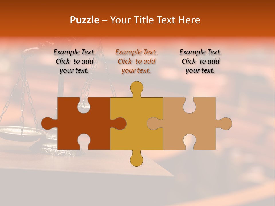 Litigation Law Sentence PowerPoint Template