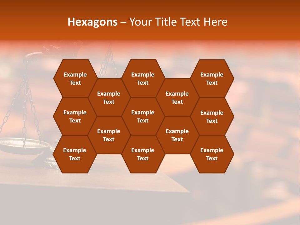 Litigation Law Sentence PowerPoint Template