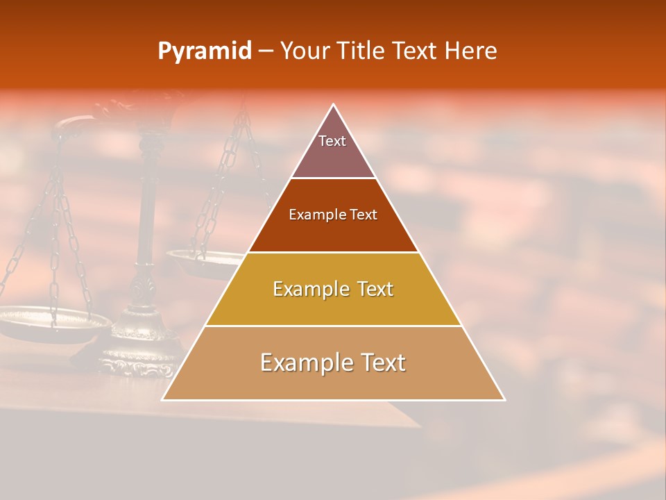 Litigation Law Sentence PowerPoint Template
