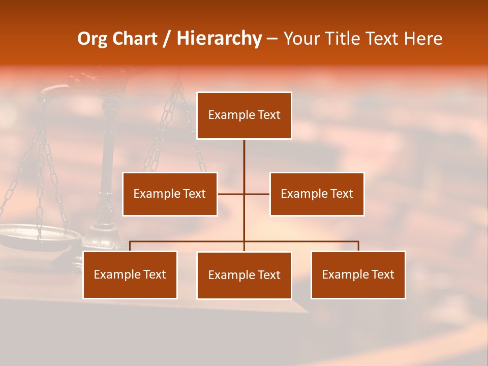 Litigation Law Sentence PowerPoint Template