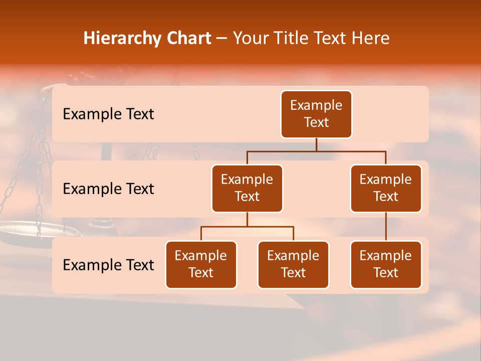 Litigation Law Sentence PowerPoint Template