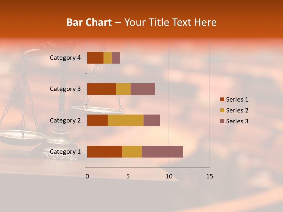 Litigation Law Sentence PowerPoint Template