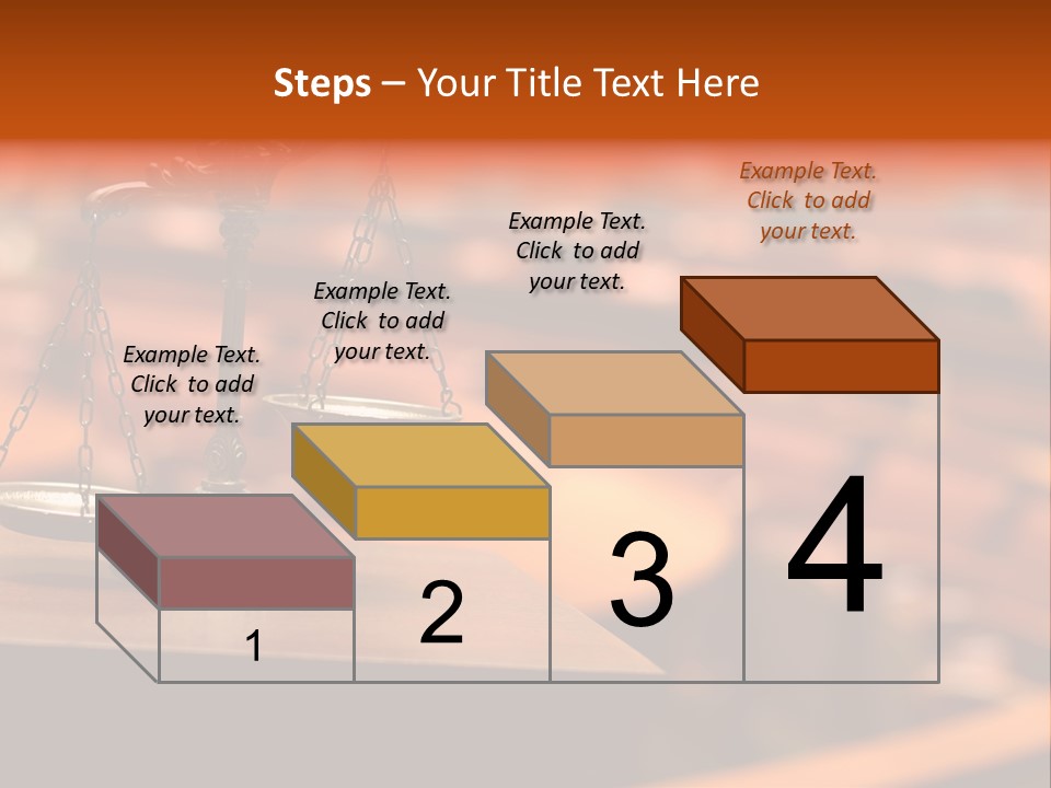 Litigation Law Sentence PowerPoint Template