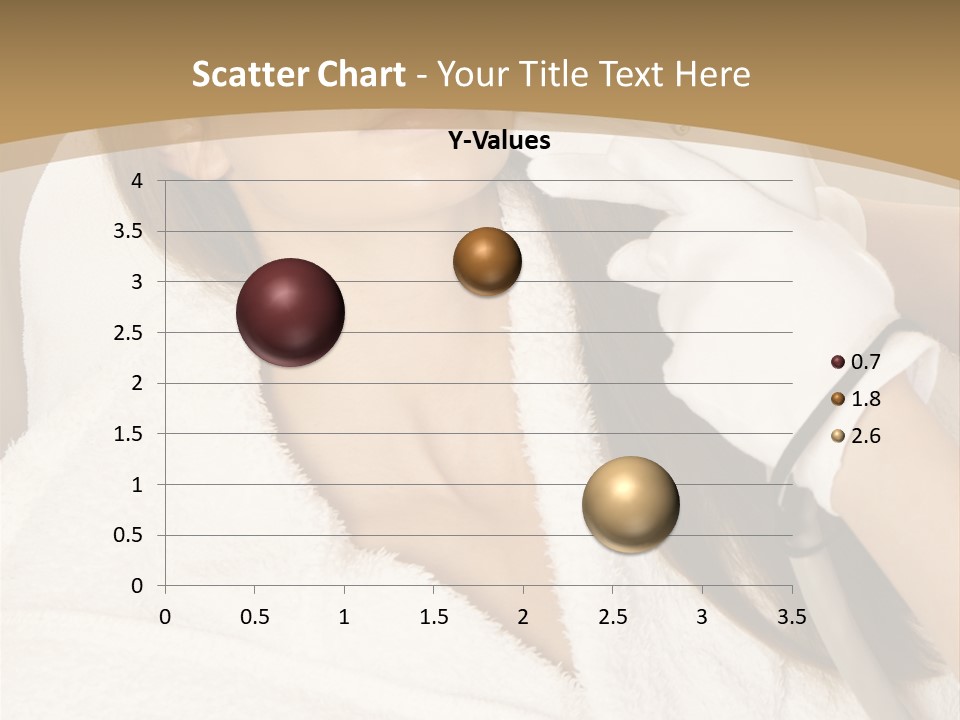 Depilation Woman Hand PowerPoint Template