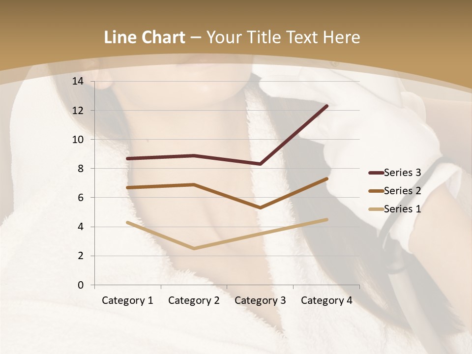 Depilation Woman Hand PowerPoint Template