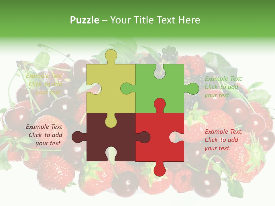 Berry Food Juicy PowerPoint Template