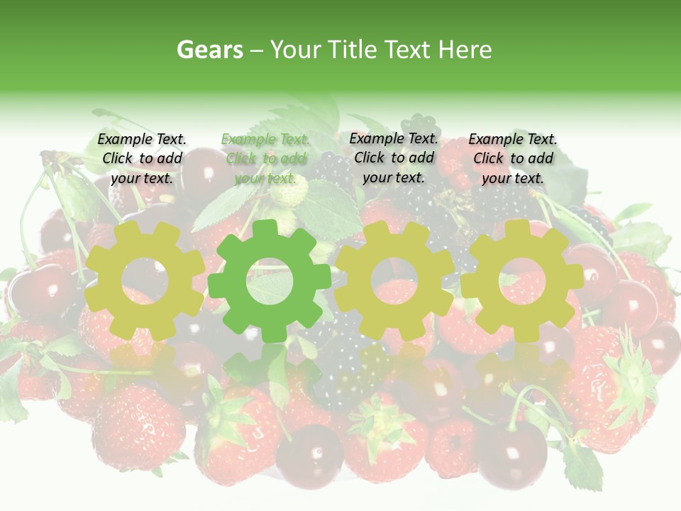 Berry Food Juicy PowerPoint Template