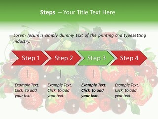 Berry Food Juicy PowerPoint Template