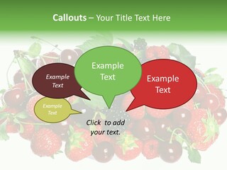 Berry Food Juicy PowerPoint Template