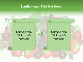 Berry Food Juicy PowerPoint Template