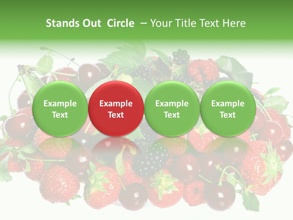 Berry Food Juicy PowerPoint Template