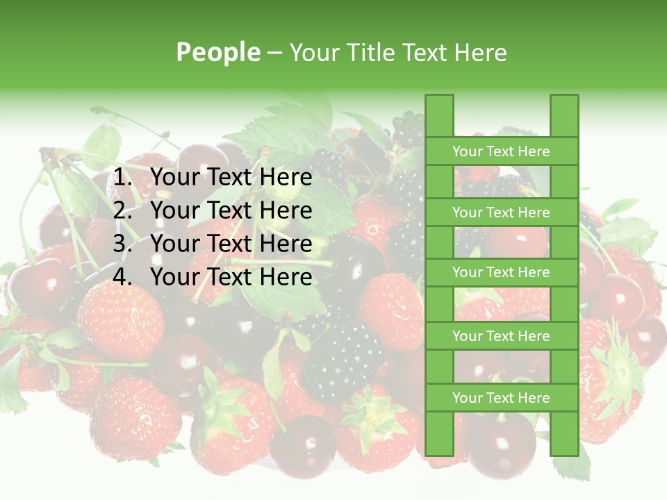 Berry Food Juicy PowerPoint Template
