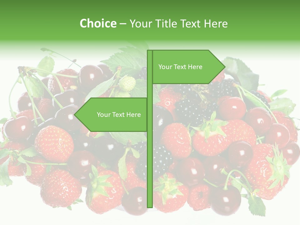 Berry Food Juicy PowerPoint Template
