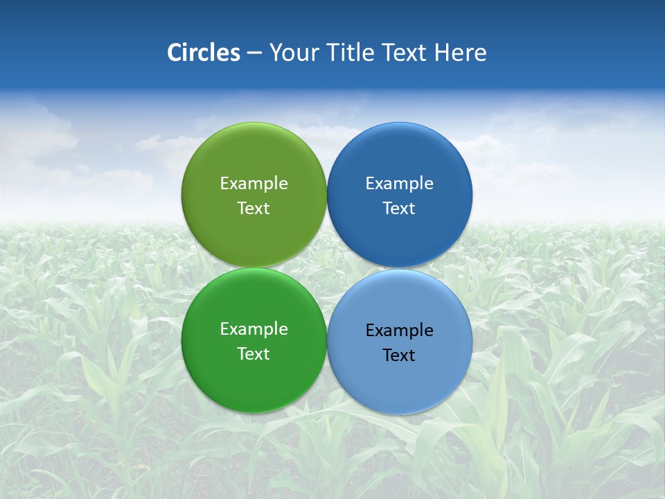 Horizon Agriculture Environment PowerPoint Template