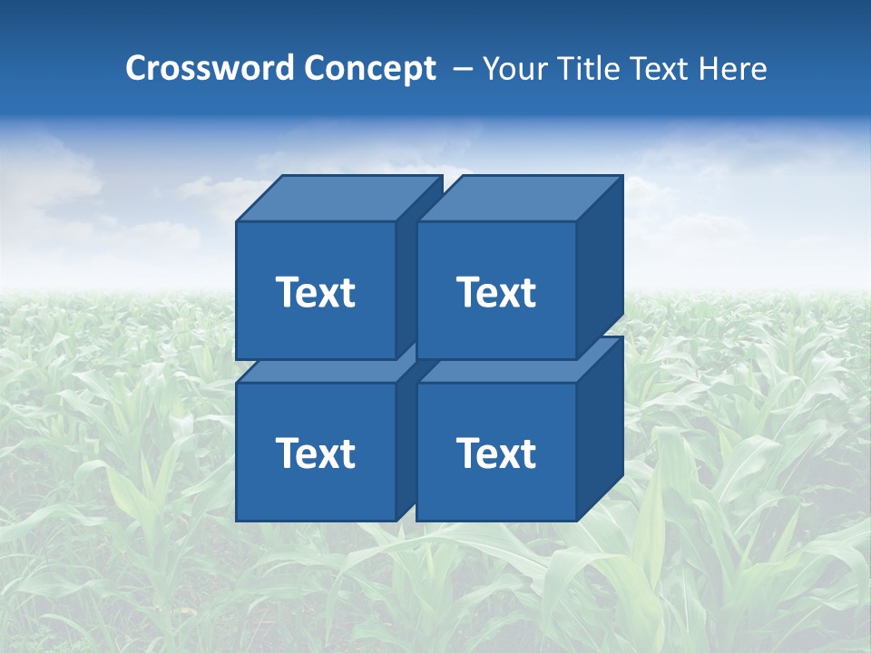 Horizon Agriculture Environment PowerPoint Template