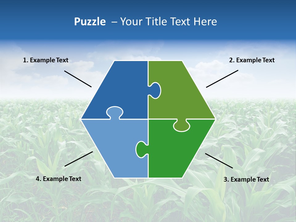 Horizon Agriculture Environment PowerPoint Template