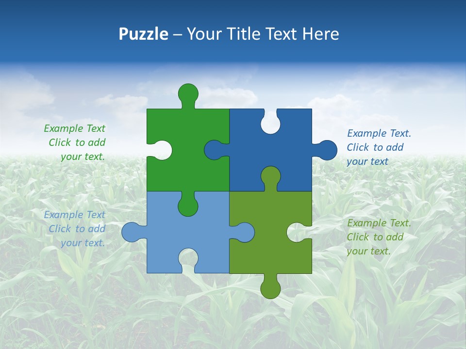 Horizon Agriculture Environment PowerPoint Template