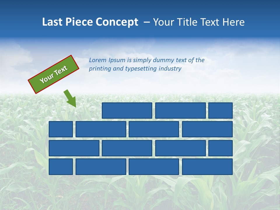 Horizon Agriculture Environment PowerPoint Template