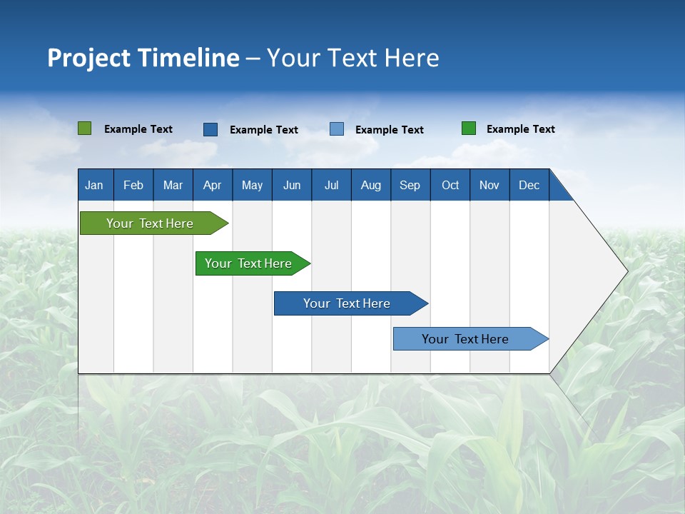 Horizon Agriculture Environment PowerPoint Template