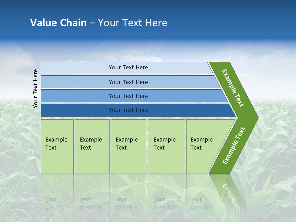 Horizon Agriculture Environment PowerPoint Template