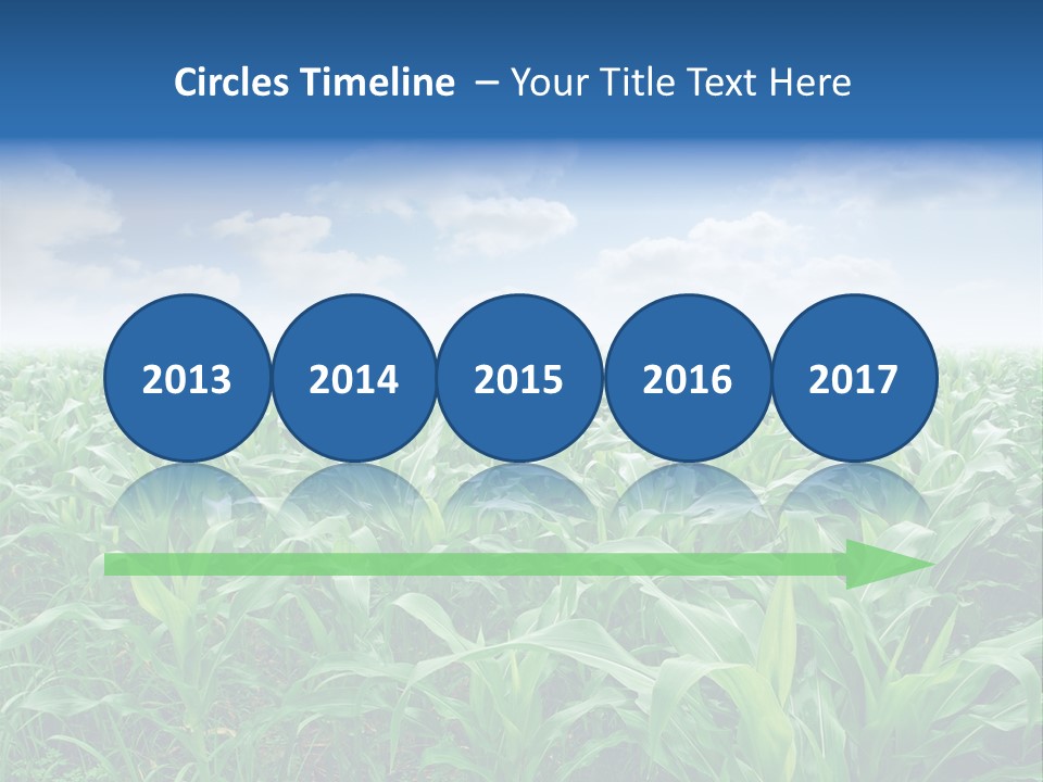 Horizon Agriculture Environment PowerPoint Template