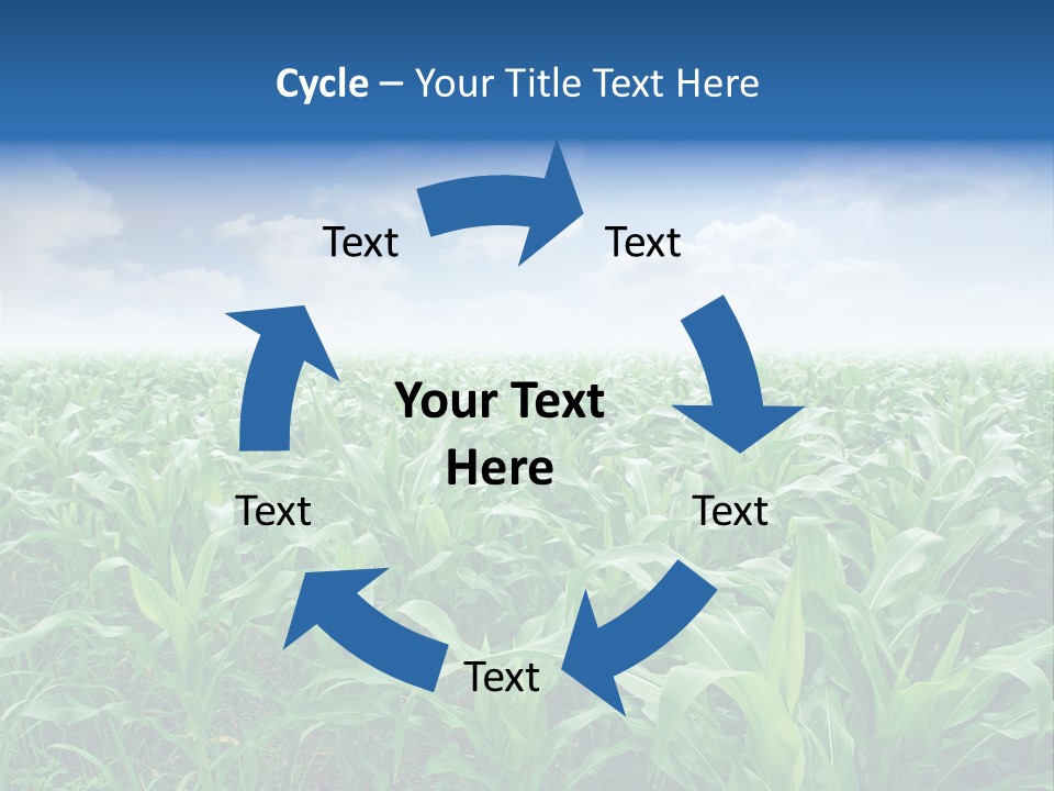 Horizon Agriculture Environment PowerPoint Template