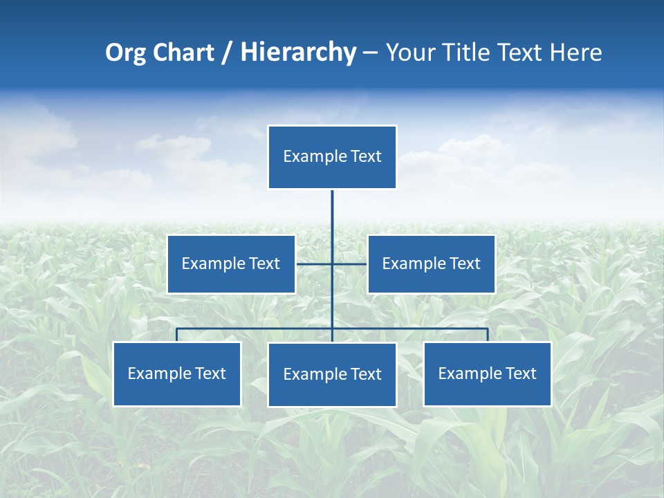 Horizon Agriculture Environment PowerPoint Template