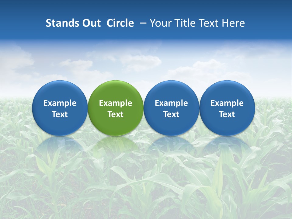 Horizon Agriculture Environment PowerPoint Template