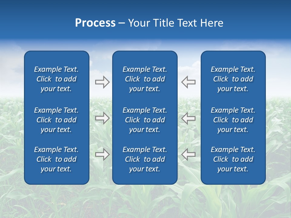 Horizon Agriculture Environment PowerPoint Template