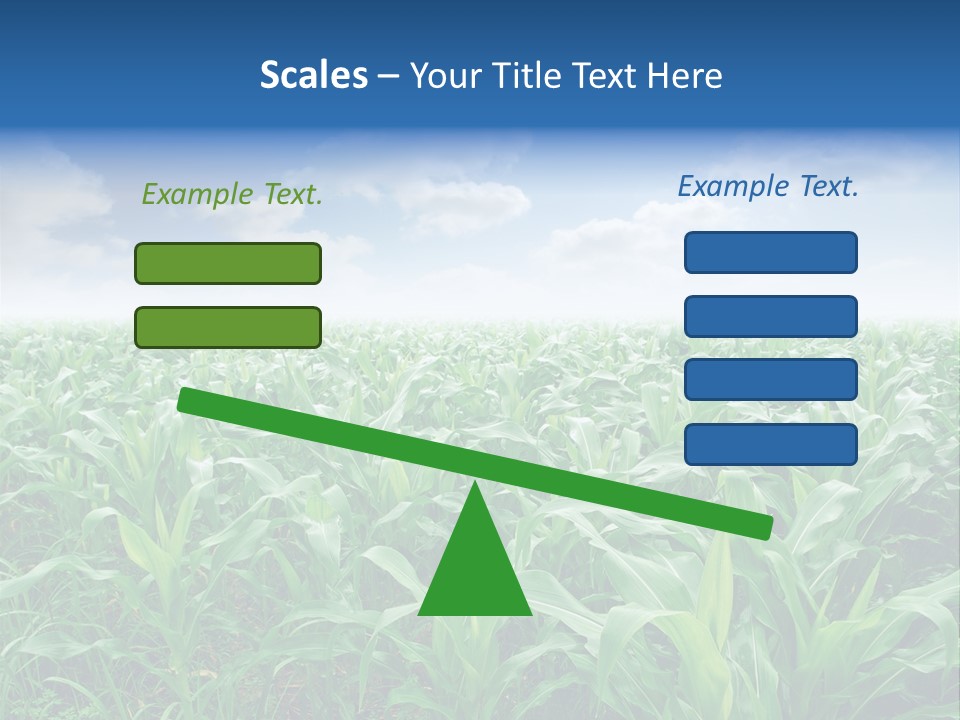 Horizon Agriculture Environment PowerPoint Template