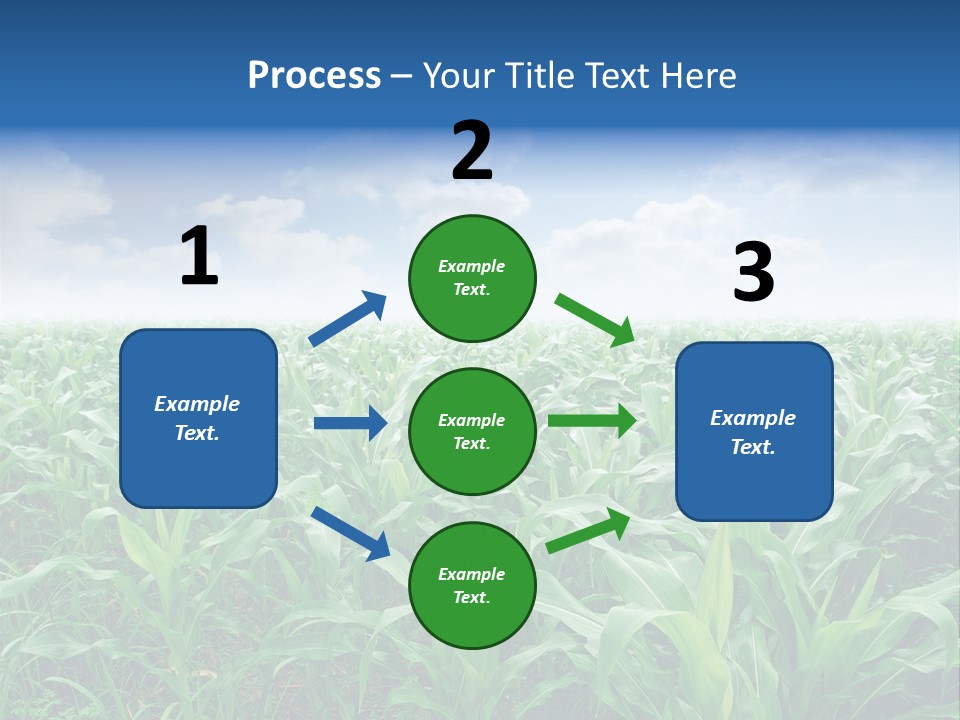 Horizon Agriculture Environment PowerPoint Template