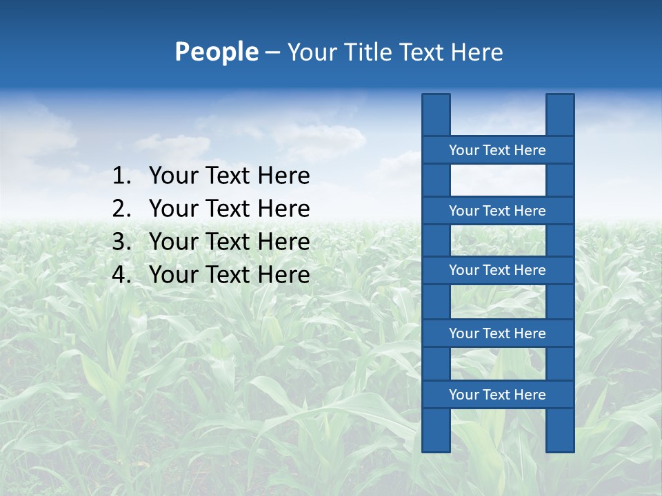 Horizon Agriculture Environment PowerPoint Template