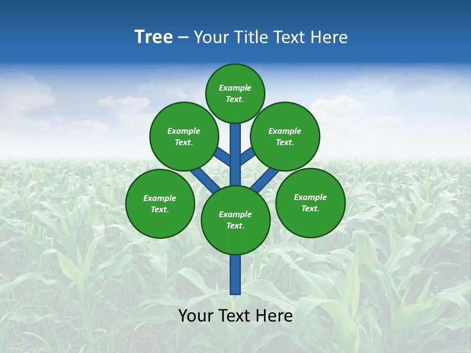 Horizon Agriculture Environment PowerPoint Template