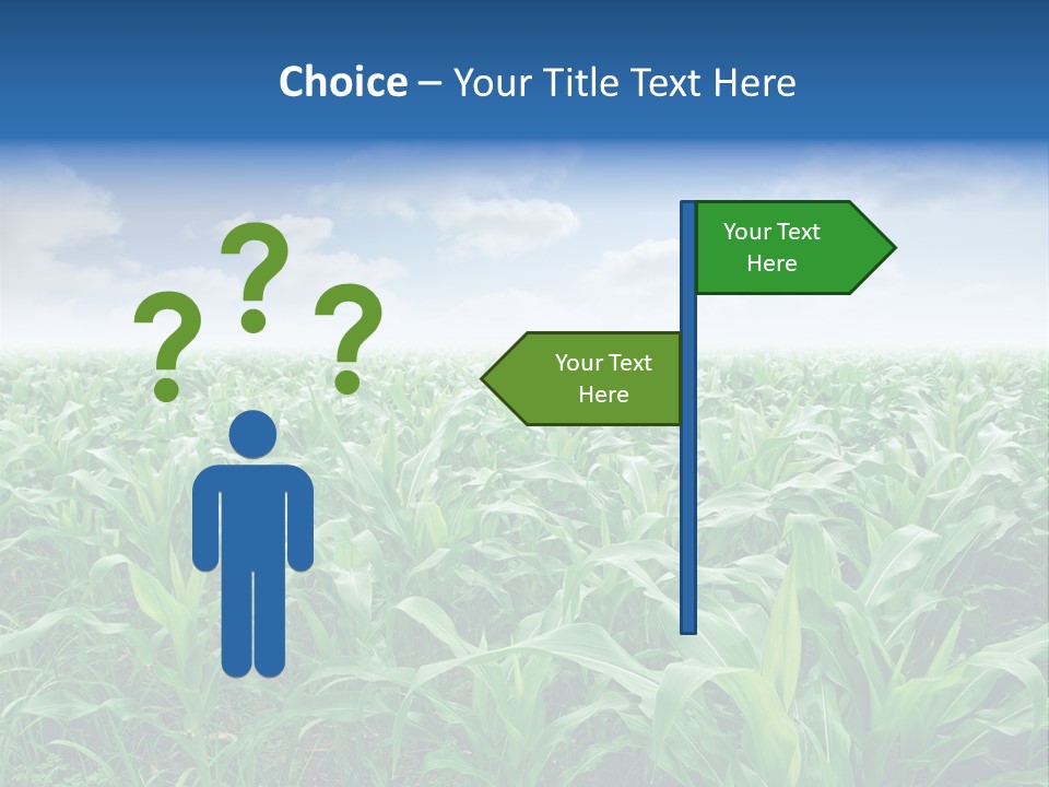 Horizon Agriculture Environment PowerPoint Template