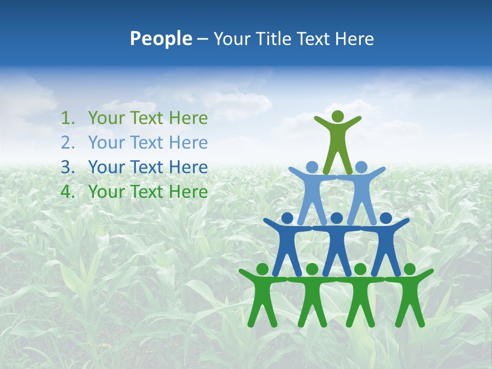 Horizon Agriculture Environment PowerPoint Template