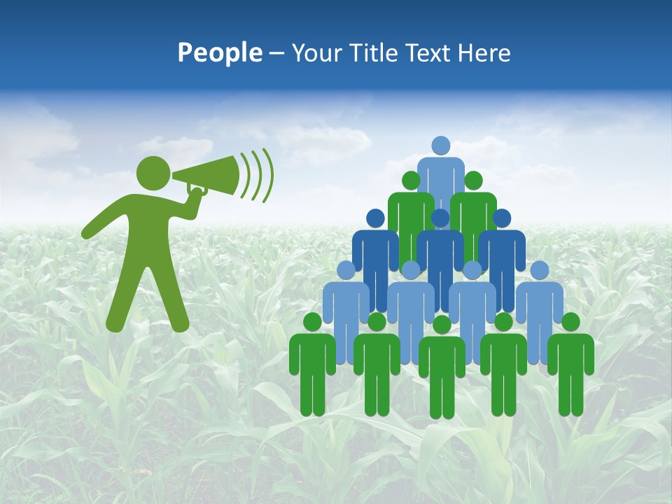 Horizon Agriculture Environment PowerPoint Template