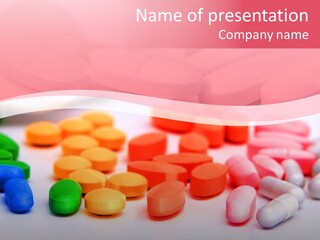 Dosage Cure Lifestyle PowerPoint Template