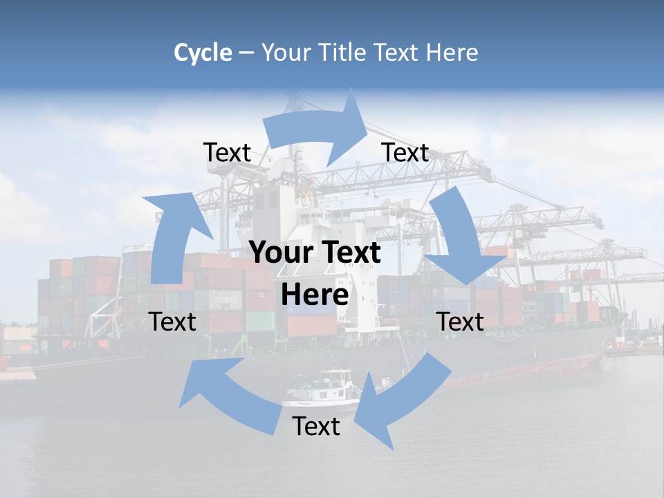 Sea Water Debarment PowerPoint Template